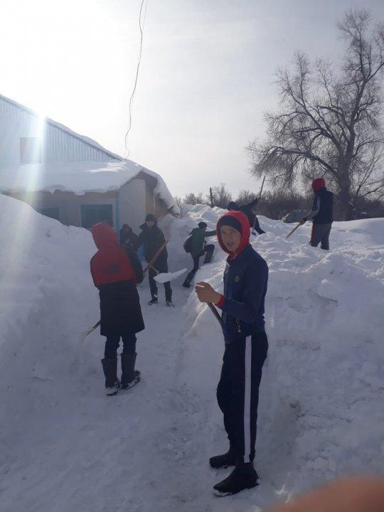 "Еріктілер" тобының жұмысы
